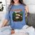 Christmas Movies Chill Retro VHS Holiday Nostalgia Women's Comfort Colors T-Shirt Chalky Mint