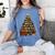 Christmas Tree Bookshelf Book Lover Library Women's Comfort Colors T-Shirt Chalky Mint Christmas Tree Bookshelf Book Lover Library Women's Comfort Colors T-Shirt Chalky Mint