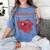 Clifford The Big Red Dog Clifford And Emily Book Cover Women's Comfort Colors T-Shirt Chalky Mint