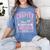 Closing This Chapter Retired Librarian 2025 Book Retirement Women's Comfort Colors T-Shirt Chalky Mint