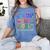 Color Our World Summer Reading 2025 Boho Wildflower Book Women's Comfort Colors T-Shirt Chalky Mint Color Our World Summer Reading 2025 Boho Wildflower Book Women's Comfort Colors T-Shirt Chalky Mint