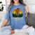 More Course Not People Disc Golf Introvert Golfer Antisocial Women's Comfort Colors T-Shirt Chalky Mint