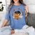 Cute Cat Fall In Love With Reading Book Cat Lover Librarian Women's Comfort Colors T-Shirt Chalky Mint