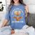 Cute Dragon Book Hot Air Balloon Adventure Fantasy Reading Women's Comfort Colors T-Shirt Chalky Mint