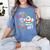Cute Ghost Book Halloween Spooky Boo School Art Teacher Women's Comfort Colors T-Shirt Chalky Mint Cute Ghost Book Halloween Spooky Boo School Art Teacher Women's Comfort Colors T-Shirt Chalky Mint