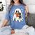 Cute Ghost Reading Book Spooky Season Halloween Costume Kids Women's Comfort Colors T-Shirt Chalky Mint