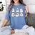 Cute Spooky Reading Book Halloween Fall Ghost Autumn Women's Comfort Colors T-Shirt Chalky Mint