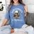 Dark Romance Is My Therapy Book Lover Merch Trigger Warning Women's Comfort Colors T-Shirt Chalky Mint