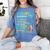 For My Daughter In Heaven Memory Missing Daughter In Heaven Women's Comfort Colors T-Shirt Chalky Mint