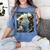 David And Goliath Bible Book Of Samuel King David Comic Women's Comfort Colors T-Shirt Chalky Mint