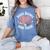 Dogs Books And Yarn Crocheting Women's Comfort Colors T-Shirt Chalky Mint