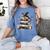 Dragon Hoard Of Books Reading Lover Cute Art Women's Comfort Colors T-Shirt Chalky Mint