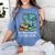 Be A Dragon Read Reading Book Librarian Men Women Kids Women's Comfort Colors T-Shirt Chalky Mint