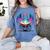 Dragon Reading Book Lover Women's Comfort Colors T-Shirt Chalky Mint