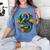 Dragon Reading Colorful Fantasy Book Lover Women's Comfort Colors T-Shirt Chalky Mint Dragon Reading Colorful Fantasy Book Lover Women's Comfort Colors T-Shirt Chalky Mint