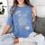 Dramatic Book Lover Quote Women's Comfort Colors T-Shirt Chalky Mint