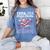 Drink Tea Read Books Be Happy Book Lover Reading Women's Comfort Colors T-Shirt Chalky Mint