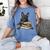 Dutch Shepherd Books Reading Dog Breed Graphic Women's Comfort Colors T-Shirt Chalky Mint