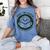 Earth Day 2025 Save Earth It´s Only Planet With Books Reader Women's Comfort Colors T-Shirt Chalky Mint