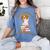 Easily Distracted By Beagles And Books Beagle Dog Women's Comfort Colors T-Shirt Chalky Mint