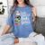 Easily Distracted By Books And Gnomes Women's Comfort Colors T-Shirt Chalky Mint Easily Distracted By Books And Gnomes Women's Comfort Colors T-Shirt Chalky Mint