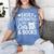 Easily Distracted By Cats And Books Reading Apparel Premium Tri-Blend Women's Comfort Colors T-Shirt Chalky Mint