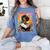 Educated Afro Girl Reading Book Lover History Month Women's Comfort Colors T-Shirt Chalky Mint