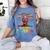 Education Is Freedom Afro Books Women's Comfort Colors T-Shirt Chalky Mint