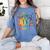 Equal Rights Book Flower Equality Peace Love Kindness Book Women's Comfort Colors T-Shirt Chalky Mint