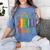 Equal Rights Book Flower Resist 86 47 Feminist Women Rights Women's Comfort Colors T-Shirt Chalky Mint