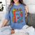 Equal Rights Book Flower Resist Feminist LGBTQ Floral Women's Comfort Colors T-Shirt Chalky Mint