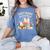 Every Bunny Loves To Read Book Lover Easter Day Apparel Women's Comfort Colors T-Shirt Chalky Mint