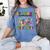 Everyone Communicates Differently Book Teacher Outfit Women's Comfort Colors T-Shirt Chalky Mint