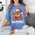 Ew People Capybara Christmas Introvert Holiday Humor Women's Comfort Colors T-Shirt Chalky Mint