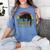 Ew People Cat Lazy Introvert Anti Social Women's Comfort Colors T-Shirt Chalky Mint