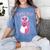 Ew People Introvert Ferrets Saying Mask Ferret Women's Comfort Colors T-Shirt Chalky Mint