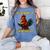F-CAW-F I'm Reading Chicken Book Lover Introvert Meme Women's Comfort Colors T-Shirt Chalky Mint