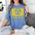 Fallout Shelter Nuclear War Radioactive Nostalgia T-Shirt Women's Comfort Colors T-Shirt Chalky Mint