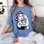 Female Librarian Rosie Riveter Book Guardian Woman Women's Comfort Colors T-Shirt Chalky Mint