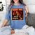 Fight Evil Read Books Propaganda Poster Women's Comfort Colors T-Shirt Chalky Mint