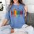 Floral Flower Book Equality Human Rights Women's Rights Women's Comfort Colors T-Shirt Chalky Mint