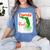 Florida Roots Florida Nostalgia Women's Comfort Colors T-Shirt Chalky Mint