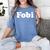 Fobi Fear Of Being Included Men Women Introvert Women's Comfort Colors T-Shirt Chalky Mint