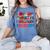 Freadom To Read Book Lover Reading Freedom Women's Comfort Colors T-Shirt Chalky Mint