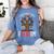 Freadom Tree Read Reading Librarian Book Across America Women's Comfort Colors T-Shirt Chalky Mint