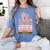 With Freedom Flowers Books And The Moon Women's Comfort Colors T-Shirt Chalky Mint With Freedom Flowers Books And The Moon Women's Comfort Colors T-Shirt Chalky Mint