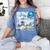 Frutiger Aero Aesthetic Tech Great Wave Of Kanagawa Fishes Women's Comfort Colors T-Shirt Chalky Mint Frutiger Aero Aesthetic Tech Great Wave Of Kanagawa Fishes Women's Comfort Colors T-Shirt Chalky Mint