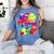 Frutiger Aero Aesthetic Tech Orb Pattern Heart Cherry Lips Raglan Baseball Tee Women's Comfort Colors T-Shirt Chalky Mint Frutiger Aero Aesthetic Tech Orb Pattern Heart Cherry Lips Raglan Baseball Tee Women's Comfort Colors T-Shirt Chalky Mint