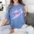 Frutiger Aero Y2K Chrome Dolphin Women's Comfort Colors T-Shirt Chalky Mint Frutiger Aero Y2K Chrome Dolphin Women's Comfort Colors T-Shirt Chalky Mint