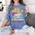 Gen X Lots Of Memories No Evidence Retro Nostalgia Humor Women's Comfort Colors T-Shirt Chalky Mint
